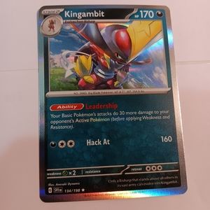 Pokemon kingambit holo rare